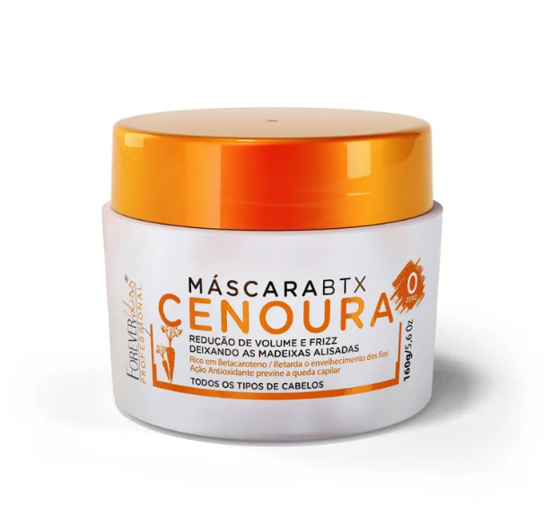 Btx de Cenoura Sem Formol 160g Forever Liss